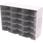 Wesbart Side Access Freezer Racking for 21x 2inch Cryoboxes 380H x 140W x 415D