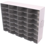 Wesbart Side Access Freezer Racking for 28x 2inch Cryoboxes 415H x 140W x 560D
