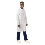 V-Neck Polycotton Lab Coat - Mens - 96cm/38in - Medium