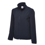 Navy Classic Softshell Jacket 3 Layer Waterproof Size Small