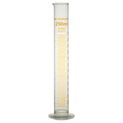 Academy Cylinder 25mL Capacity; 0.5mL Graduations and Spout; tolerance 0.5mL