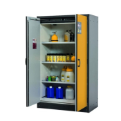 Q-CLASSIC-30 Cabinet 195cm Height 116cm Width Yellow Doors 3x Shelves