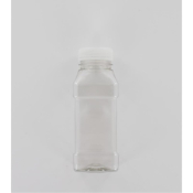 Aurora Scientific 250mL Clear PET (Polyethylene) Bottle  with Natural HDPE Cap Dosed with Sodium Thi