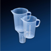 Azlon Polyproylene Jug with Moulded Graduations 500ml