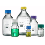 Benchmark hybex Media Storage Bottle 1000mL w/ Assorted Caps
