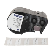 Brady M5-120-492 ltra Thin Polyester Laboratory  Labels with Vial Top for BMP51/ BMP53/ M510/ M511 P