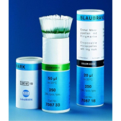 Brand Marked Capillary Blue 50+100ul Pipette