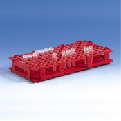 Rack for 128 x 11mm Microtubes Red