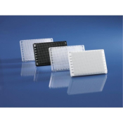 Microplate BRANDplates pureGrade 384-well PS Standard White F-bottom 100uL Non-sterile