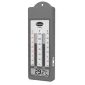 Classic Weatherproof (IP66) Max/Min Digital Thermometer - Grey Case