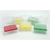 ClearLine 1000uL Sterile Graduated Filter Tip - Low Binding - Length 83.94mm (Racked Hinged Lid)