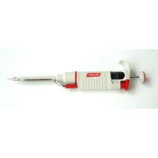 ClearLine Single Channel Variable Volume Micropipette 0.5-10uL Red