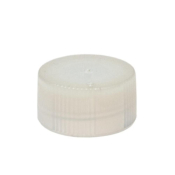 ClearLine Screw Cap Suitable for Cap Insert with Collar with O-Ring - White