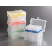 ClearLine Sterile Tips in ClearLine Plus Racks - Universal/Graduated/Long Thin Tip - 10uL
