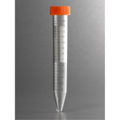 Corning 15mL PP Centrifuge Tubes Bulk Packed with Plug Seal Cap Sterile 25/Sleeve 500/Case