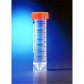Corning 50mL PP Centrifuge Tubes Self-Standing Plug Seal Cap Bulk Packed Sterile 25/Sleeve 500/Case