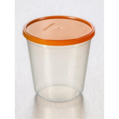 Corning 250mL Container and Lid, Wide Mouth, High  Density Polyethylene