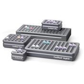 Corning CoolRack 500ul M30-PF grey holds 30 x 500ul microfuge tubes tapered wells for conical tubes