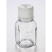 Gosselin Bottle PET Octagonal 125ml sterile Medical