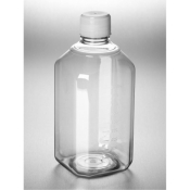 Corning PET Media Bottle 1000mL Graduated 31mm IATA-Validated Screw Cap Sterile Pre-assembled 12 per