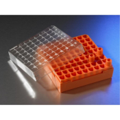 Corning Polycarbonate 1-2mL Cryogenic Vial  Storage Box, Holds 81 Vials