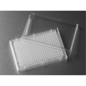 Corning 384 Well Clear Flat Bottom Polystyrene NBS Microplate 25 per Bag without Lid Nonsterile