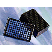 Corning 96 Well Black with Clear Flat Bottom NBS Microplate 25 per Bag without Lid Nonsterile