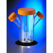 Corning 500mL Disposable Spinner Flask with 100mm Top Cap and 2 Angled Sidearms Sterile