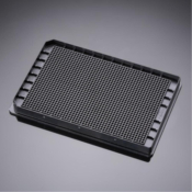 PureCoatAmine 384 Well Black with Clear Bottom Plate