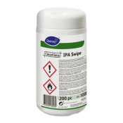 Diversey ClearKlens IPA Swipe Detergent Wipes 200x per Pack