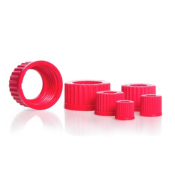 DURAN Screw Cap GL 45 red PBT with 34mm central aperture