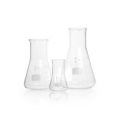 Duran 250ml Erlenmeyer Glass Flask Wide Neck