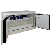 Underbench Flammable Storage Cabinet 60L Double Door 90 Minutes