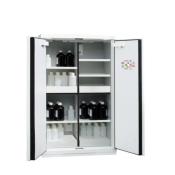 Tall Multirisk Storage Cabinet 250L Double Door 4 Compartments 90 Minutes