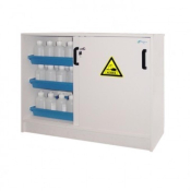 Corrosive Safety Counter Cabinet 2 comp 2 Door 115L