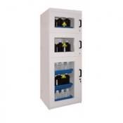 Corrosive Safety Cabinet tall 3 comp 2 door 90L