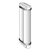 Elga Deionisation Cartridge, Removes Ionic  Contaminants