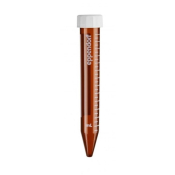 Eppendorf 15mL Conical Tubes Amber Sterile Pyrogen. DNase. RNase and DNA-free