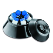 Eppendorf F-35-6-30 fixed angle rotor with adapters for 6 x 15/50mL Falcon/conical tubes with lid