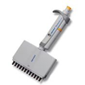 Eppendorf Research plus 12-Channel Variable  Pipette 10-100uL Yellow