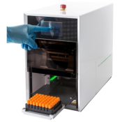 FluidX IntelliXcap Automated Screw Cap Decapper 48-format compatible with validated sample storage t