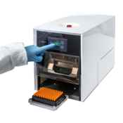 FluidX IntelliXcap Automated Screw Cap Decapper 96-format compatible with validated sample storage t