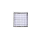 Flystuff Stainless Steel Tray For 10x10 Wide  Drosophila Vials, Autoclavable, 29.2 x 29.2 x 5.7 cm