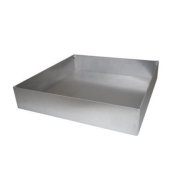 Flystuff Aluminium Tray For 10x10 Narrow  Drosophila Vials, Autoclavable, 26 x 26 x 5.7cm