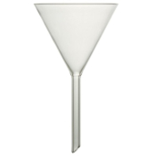 Glass Funnel Economy Plain 100mm