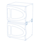 Grant-Bio Stacking Kit for 2 x ES-20/80 Shaker-Incubators
