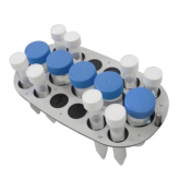 Grant Combined Platform for PTR-35 for 5 x 50mL Tubes up to 20-30mm Diameter and 12 x 1.5-15mL Tubes