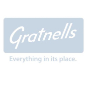Gratnells Low Double Column Frame (825mm) in Gratnells Grey No Top and 14 Shallow F1 Light Grey (19)
