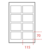 Gratnells 8 Section Insert