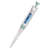 Heathrow Scientific Pearl Adjustable Micro Pipette 0.5-10ul - White/Lt. Blue